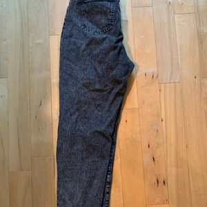 Black, baggy jeans size S